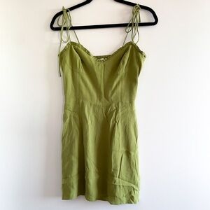 Wilfred NWOT Fable Mini Dress (Green)